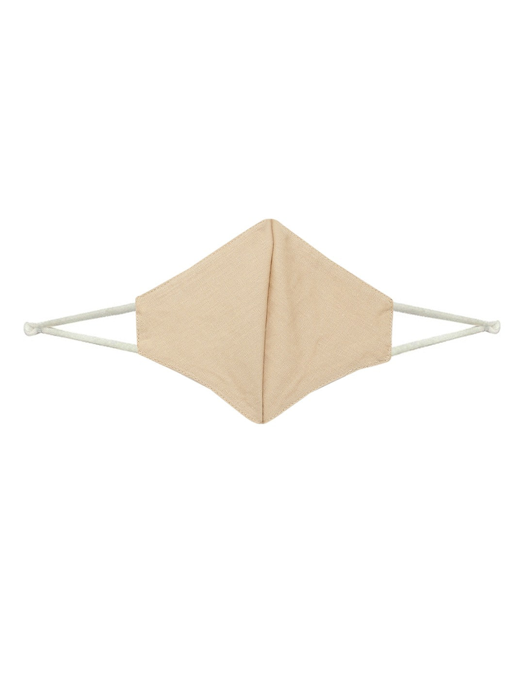 Blueberry Khaki solid 2 ply cotton reusable chain mask