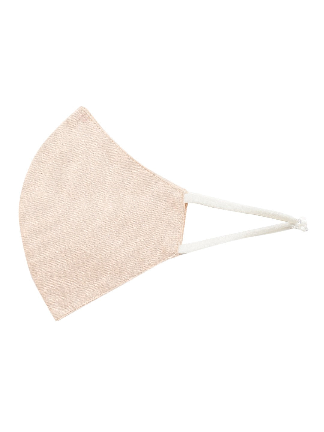 Blueberry Peach solid 2 ply cotton reusable chain mask